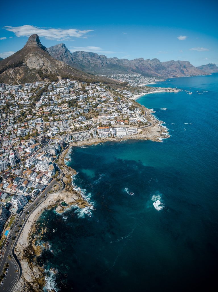 Cape Town’s Atlantic Seaboard, South Africa.